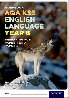 Couverture de l’ouvrage AQA KS3 English Language: Year 8 Test Workbook Pack of 15
