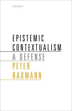 Couverture de l’ouvrage Epistemic Contextualism