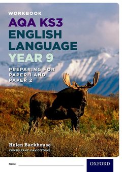 Couverture de l’ouvrage AQA KS3 English Language: Year 9 Test Workbook Pack of 15