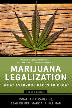 Couverture de l’ouvrage Marijuana Legalization