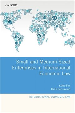 Couverture de l’ouvrage Small and Medium-Sized Enterprises in International Economic Law