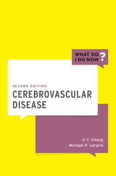 Couverture de l’ouvrage Cerebrovascular Disease