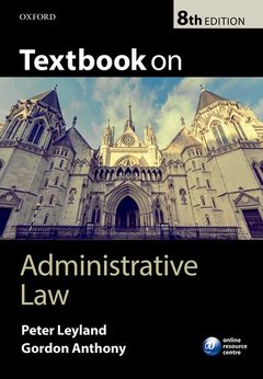 Couverture de l’ouvrage Textbook on Administrative Law