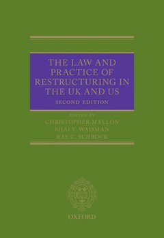 Cover of the book The Law and Practice of Restructuring in the UK and US