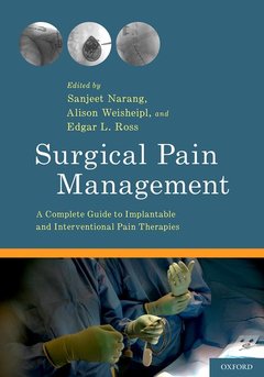 Couverture de l’ouvrage Surgical Pain Management