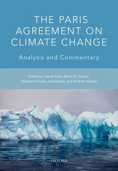 Couverture de l’ouvrage The Paris Agreement on Climate Change