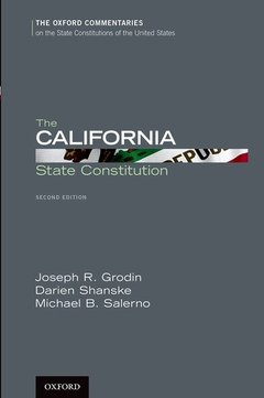 Couverture de l’ouvrage The California State Constitution
