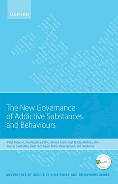 Couverture de l’ouvrage New Governance of Addictive Substances and Behaviours