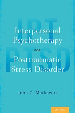Couverture de l’ouvrage Interpersonal Psychotherapy for Posttraumatic Stress Disorder