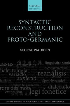 Couverture de l’ouvrage Syntactic Reconstruction and Proto-Germanic