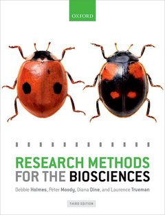 Couverture de l’ouvrage Research Methods for the Biosciences