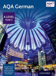 Couverture de l’ouvrage AQA German: A Level Year 2 Student Book