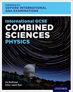 Couverture de l’ouvrage Oxford International AQA Examinations: International GCSE Combined Sciences Physics