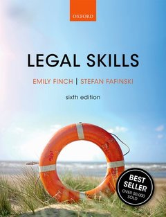 Couverture de l’ouvrage Legal Skills