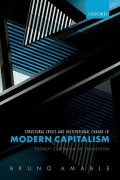 Cover of the book Structural Crisis and Institutional Change in Modern Capitalism