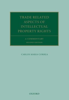 Couverture de l’ouvrage Trade Related Aspects of Intellectual Property Rights