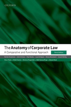 Couverture de l’ouvrage The Anatomy of Corporate Law