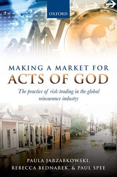 Couverture de l’ouvrage Making a Market for Acts of God