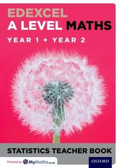 Couverture de l’ouvrage Edexcel A Level Maths: Year 1 + Year 2 Statistics Teacher Book