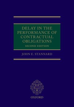 Cover of the book Delay in the Performance of Contractual Obligations