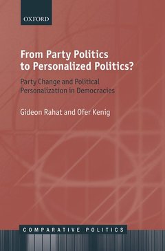 Couverture de l’ouvrage From Party Politics to Personalized Politics?