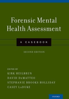 Couverture de l’ouvrage Forensic Mental Health Assessment