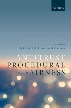 Couverture de l’ouvrage Antitrust Procedural Fairness
