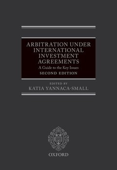 Cover of the book Arbitration Under International Investment Agreements