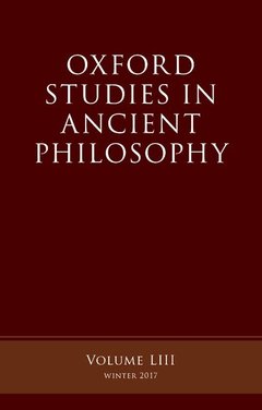 Couverture de l’ouvrage Oxford Studies in Ancient Philosophy, Volume 53