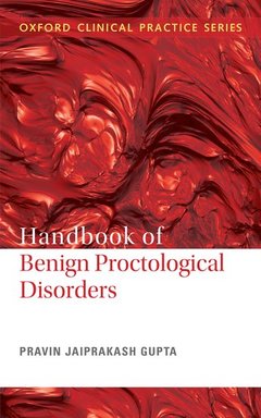 Couverture de l’ouvrage Handbook of Benign Proctological Disorders