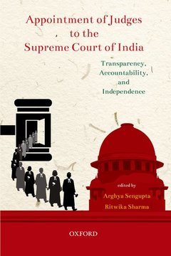 Cover of the book Appointment of Judges to the Supreme Court of India