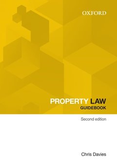 Couverture de l’ouvrage Property Law Guidebook
