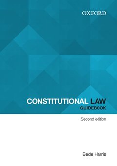 Couverture de l’ouvrage Constitutional Law Guidebook