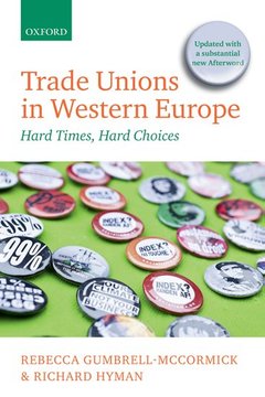 Couverture de l’ouvrage Trade Unions in Western Europe