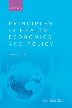 Cover of the book Principles in Health Economics and Policy