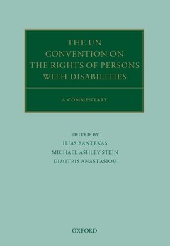 Couverture de l’ouvrage The UN Convention on the Rights of Persons with Disabilities