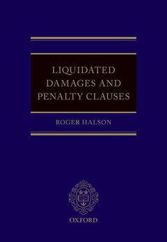 Couverture de l’ouvrage Liquidated Damages and Penalty Clauses