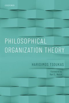 Cover of the book Philosophical Organization Theory