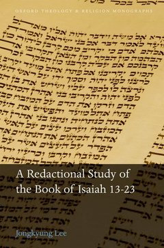 Cover of the book A Redactional Study of the Book of Isaiah 13-23