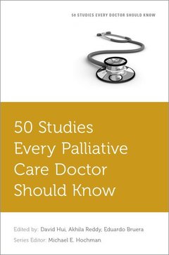 Couverture de l’ouvrage 50 Studies Every Palliative Care Doctor Should Know
