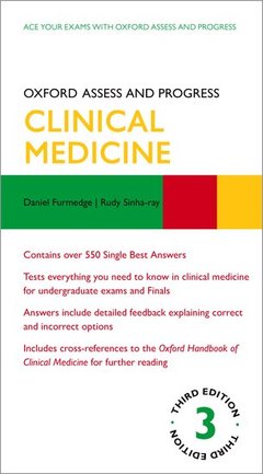 Couverture de l’ouvrage Oxford Assess and Progress: Clinical Medicine