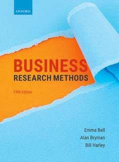 Cover of the book BUSINESS RESEARCH METHODS 5E