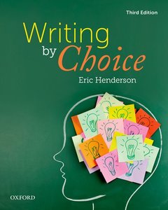 Couverture de l’ouvrage Writing by Choice