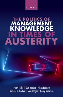 Cover of the book The Politics of Management Knowledge in Times of Austerity