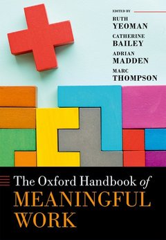 Couverture de l’ouvrage The Oxford Handbook of Meaningful Work