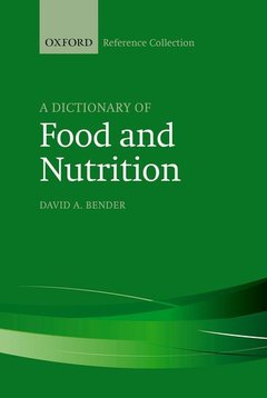 Couverture de l’ouvrage A Dictionary of Food and Nutrition