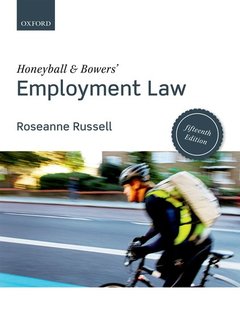 Couverture de l’ouvrage Honeyball & Bowers' Employment Law