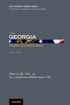 Couverture de l’ouvrage The Georgia State Constitution