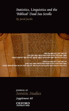 Cover of the book Statistics, Linguistics and the 'Biblical' Dead Sea Scrolls
