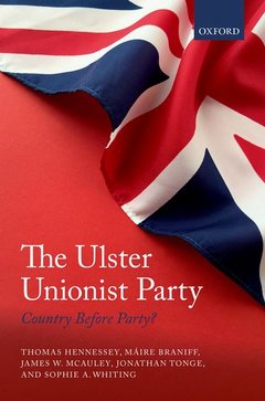 Couverture de l’ouvrage The Ulster Unionist Party